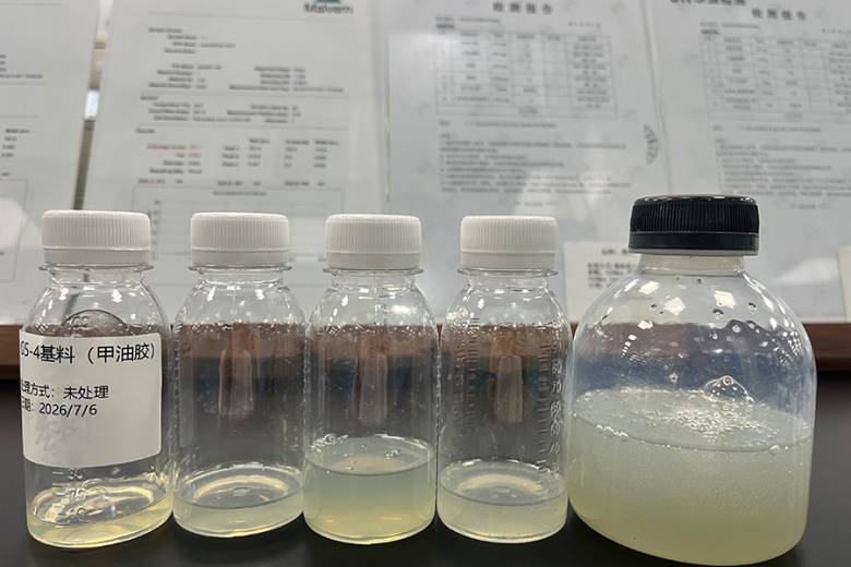 甲油胶效果对比